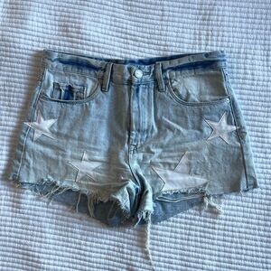 Blank NYC Jean Star Shorts